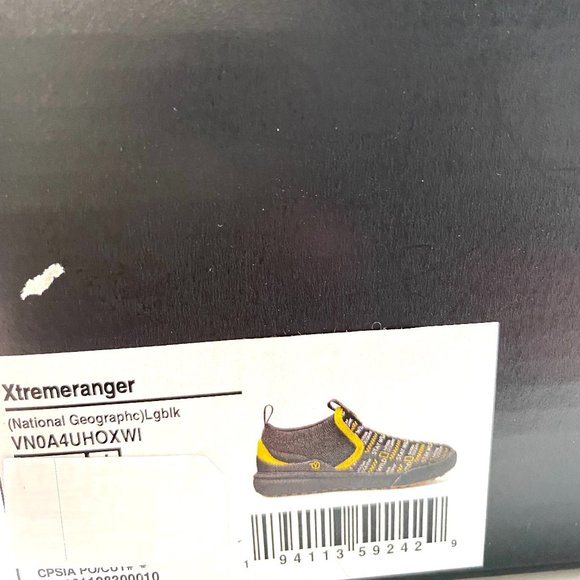VANS National Geographic Xtremeranger Black Women's Size 9.5 VN0A4UHOXWI - Picture 10 of 10